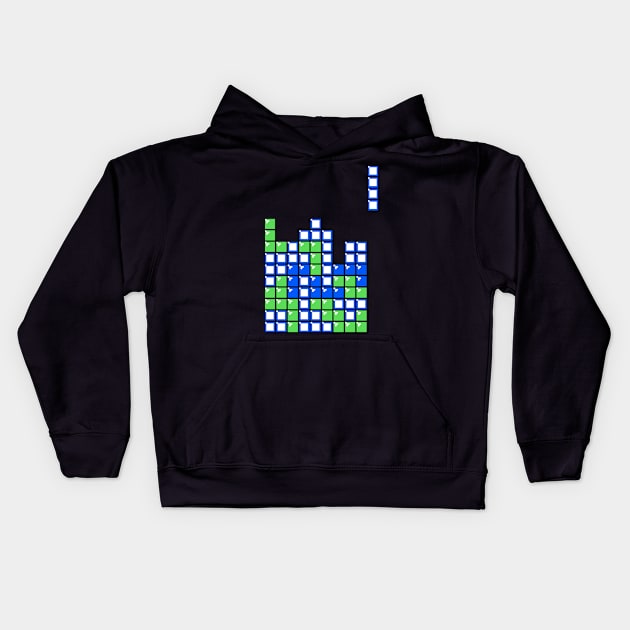 Russian Puzzle Kids Hoodie by winsarcade